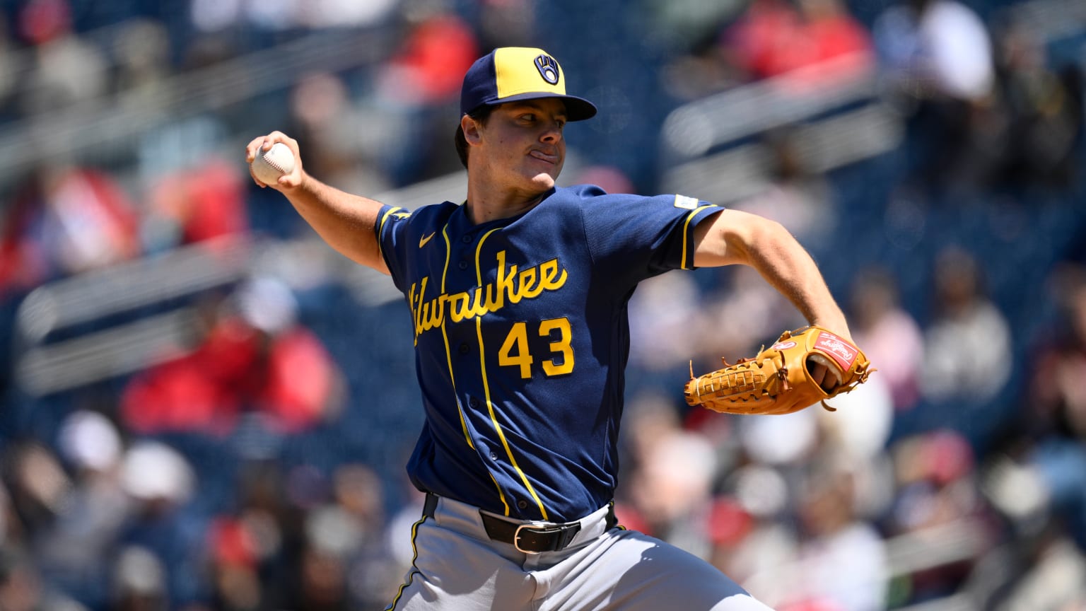 Logan Henderson strikes out eight vs. Nationals