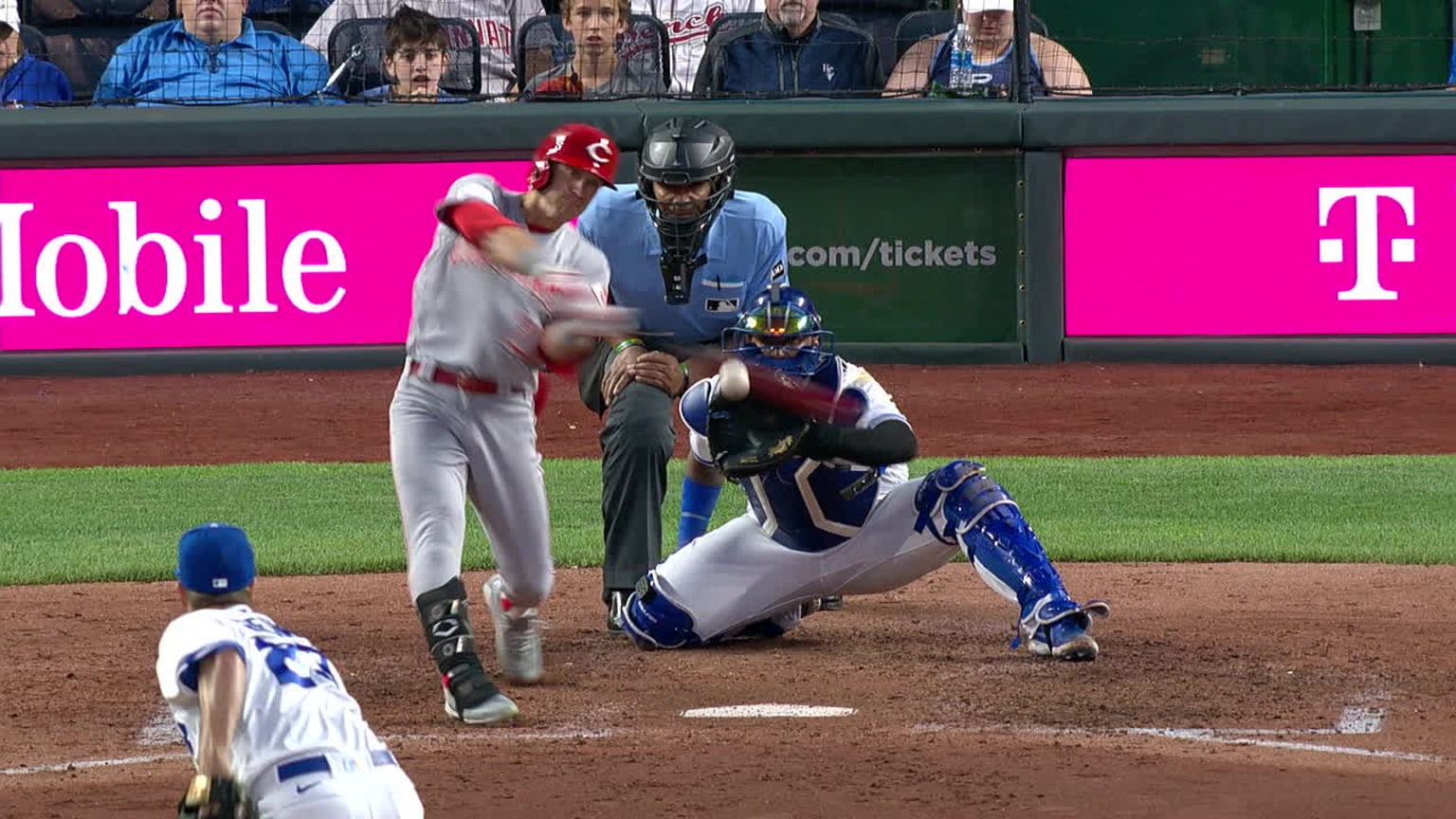 TJ Friedl's RBI double 06/12/2023 Cincinnati Reds