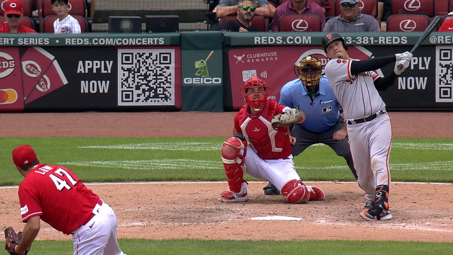 Wilmer Flores' solo homer (18), 08/23/2023