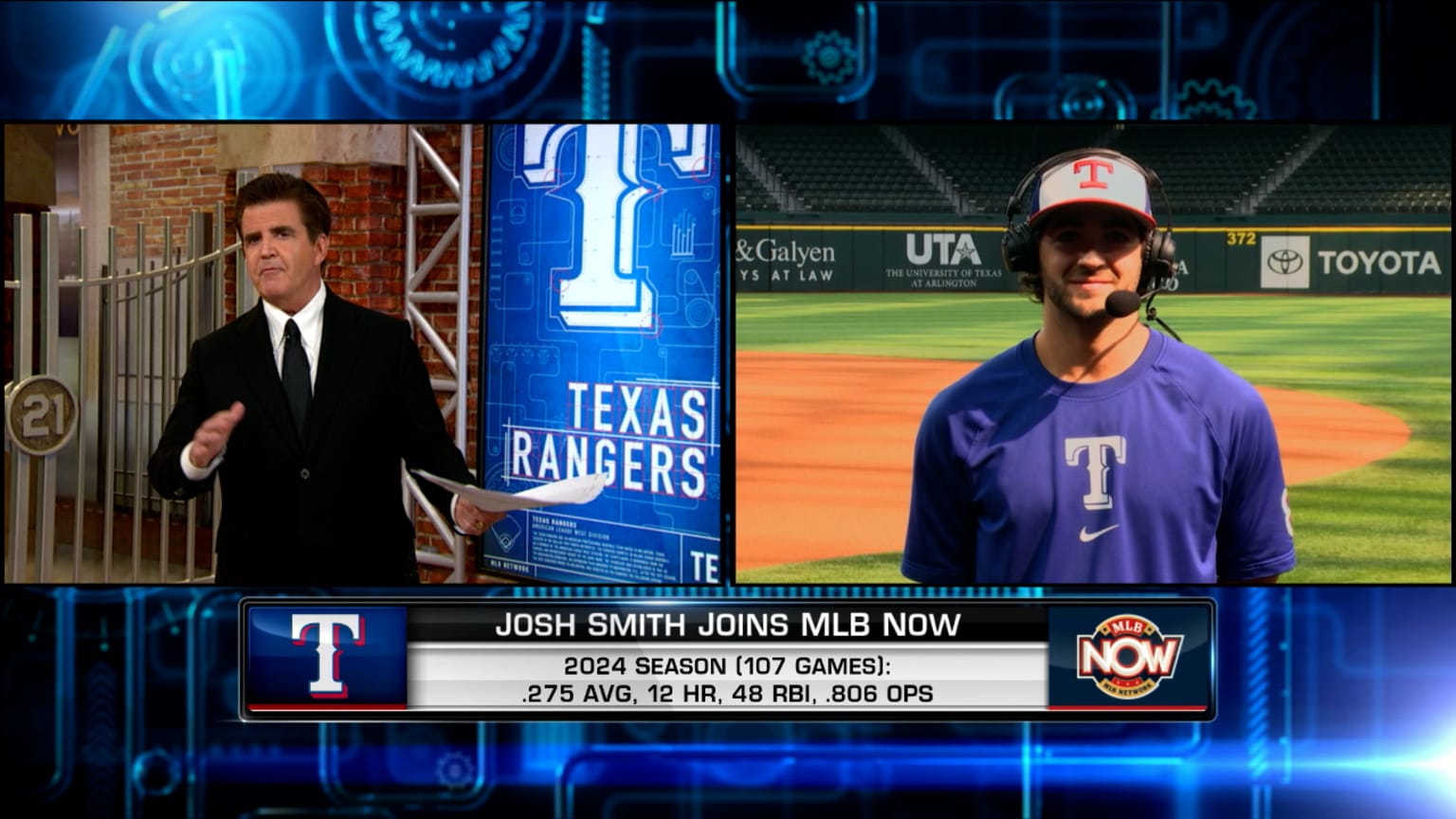 Josh Smith on his breakout season | 08/07/2024 | Texas Rangers