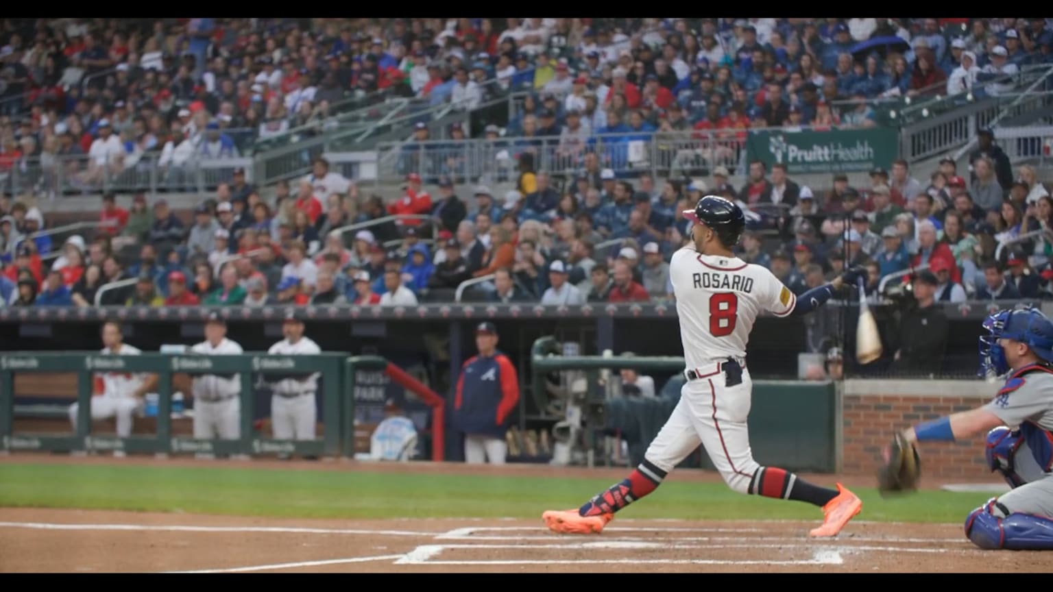 Eddie Rosario's three-run HR (5), 05/22/2023