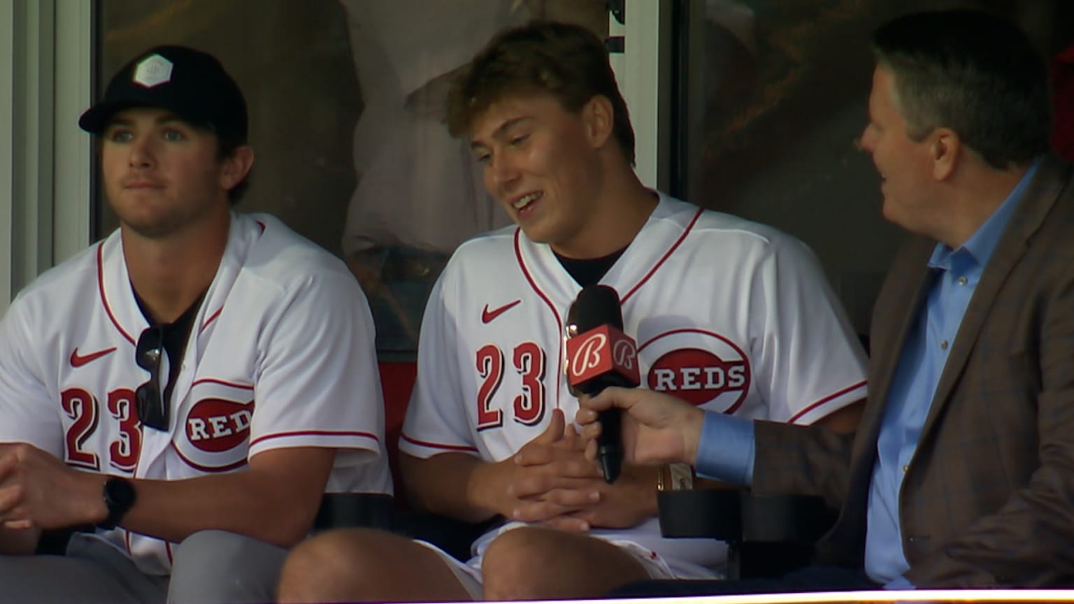 Reds Draft picks Ty Floyd and Sammy Stafura 09/18/2023 Cincinnati Reds