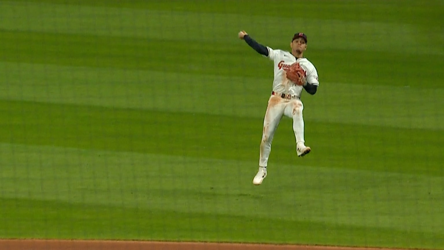 Andrés Giménez's dazzling defensive stop 10/17/2024 Cleveland Guardians