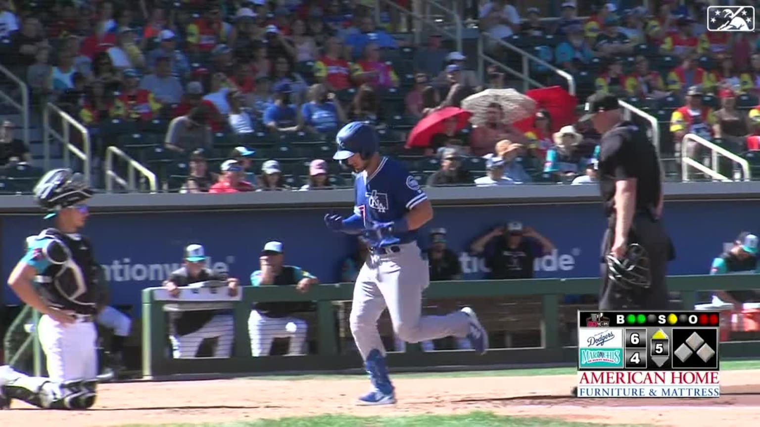 Michael Busch blasts 30th homer | 09/18/2022 | Los Angeles Dodgers