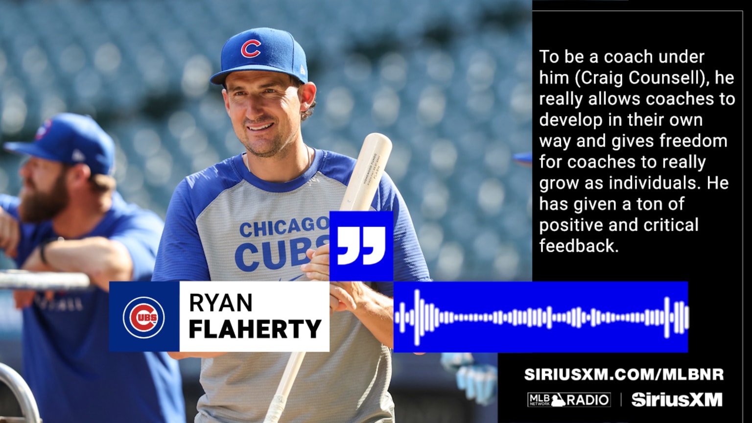 Ryan Flaherty on working with manager Craig Counsell | 12/02/2025 ...