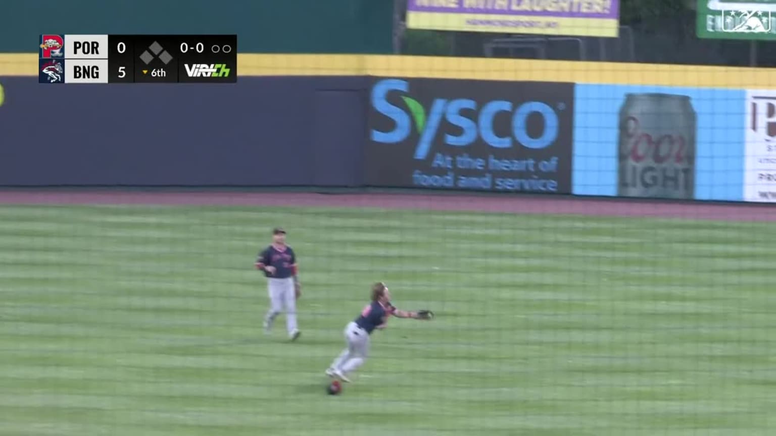 Chase Meidroth's circus catch 08/20/2023