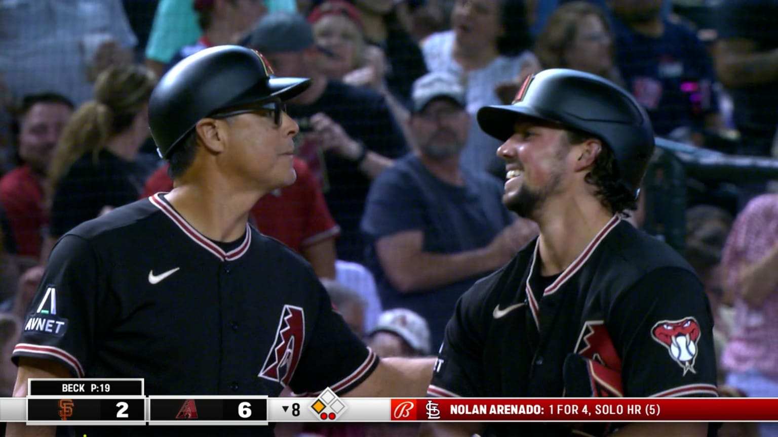 Fletcher homers after review (2) 05/13/2023 Arizona Diamondbacks