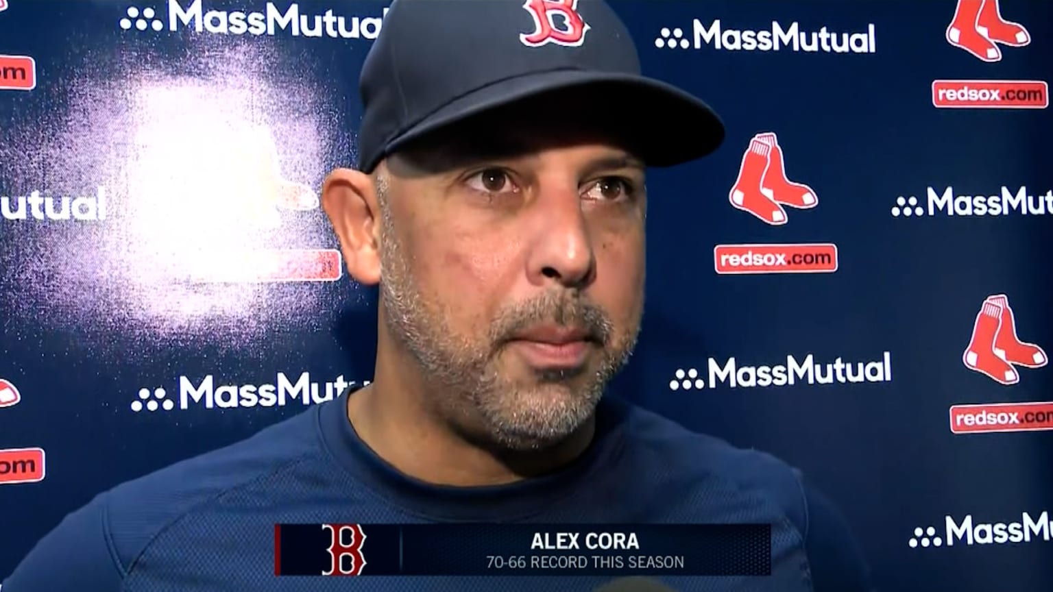 Alex Cora on the Red Sox 11-9 win over the Twins