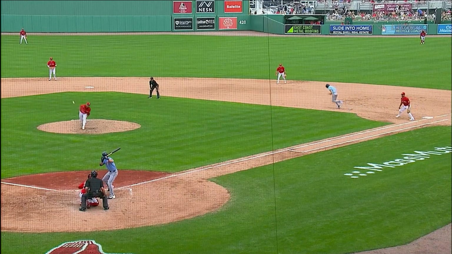 Rays vs. Red Sox: Narváez Steals Attempt Catch – Spring Training 2026
