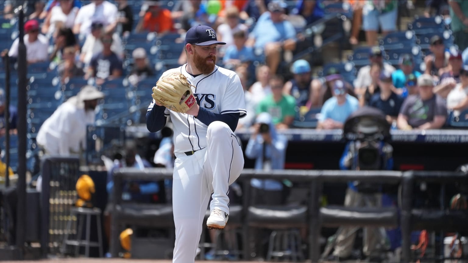 Zack Littell fans Colt Keith | 06/22/2025 | Tampa Bay Rays