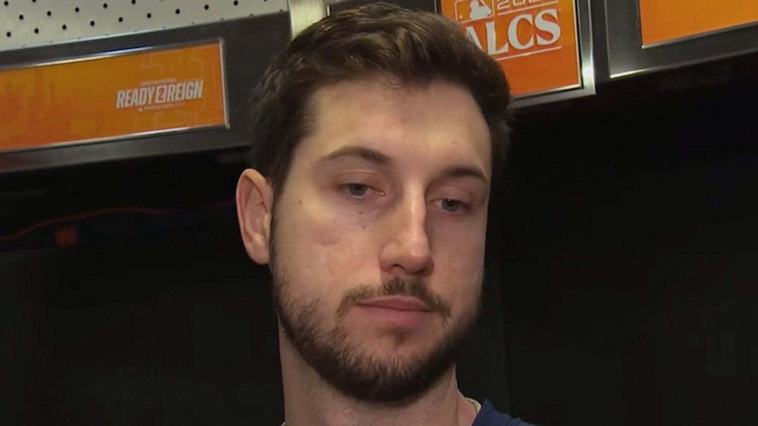 Kyle Tucker discusses Game 7 loss to Rangers in ALCS 10/23/2023 Houston Astros