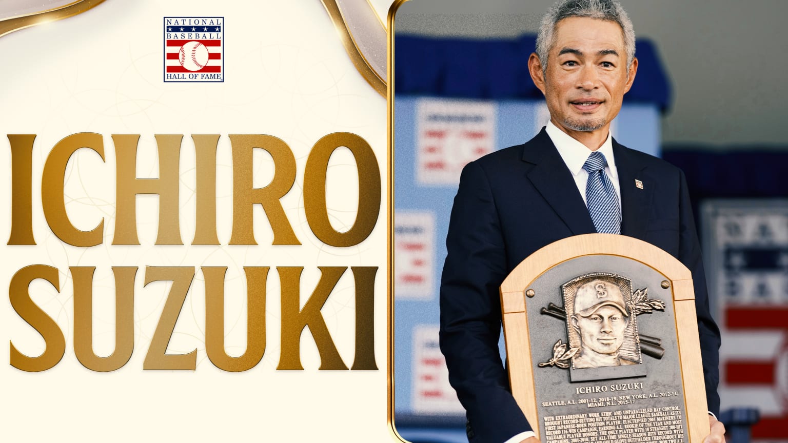 Ichiro Suzuki delivers speech at his HOF Induction | 07/27/2025 | MLB Japan