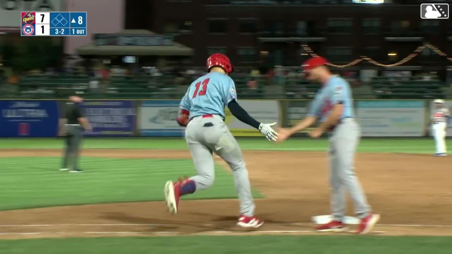 Joshua Baez's solo homer 07/28/2024 St. Louis Cardinals