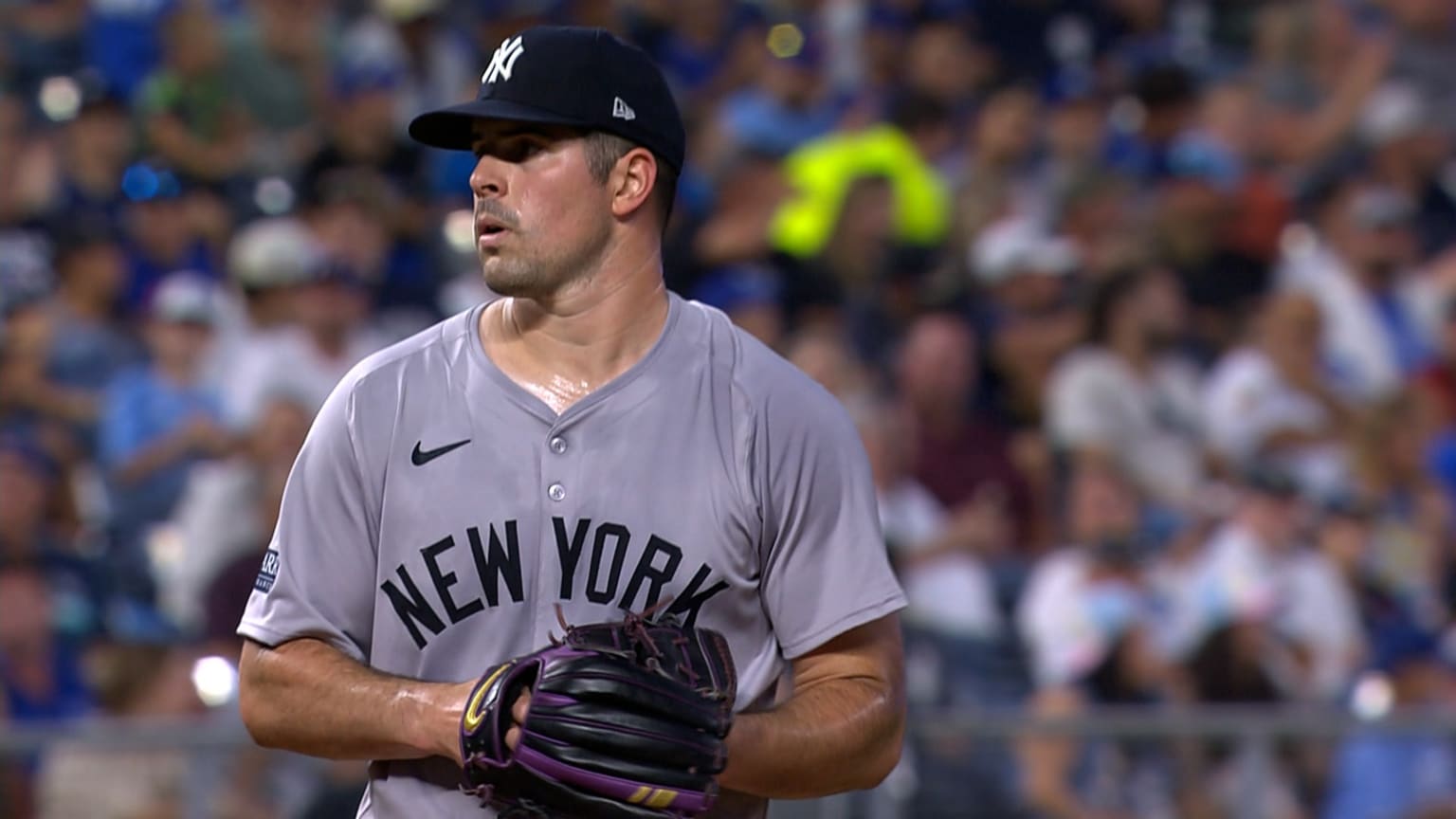 Carlos Rodón strikes out Nelson Velázquez | 06/10/2024 | New York Yankees