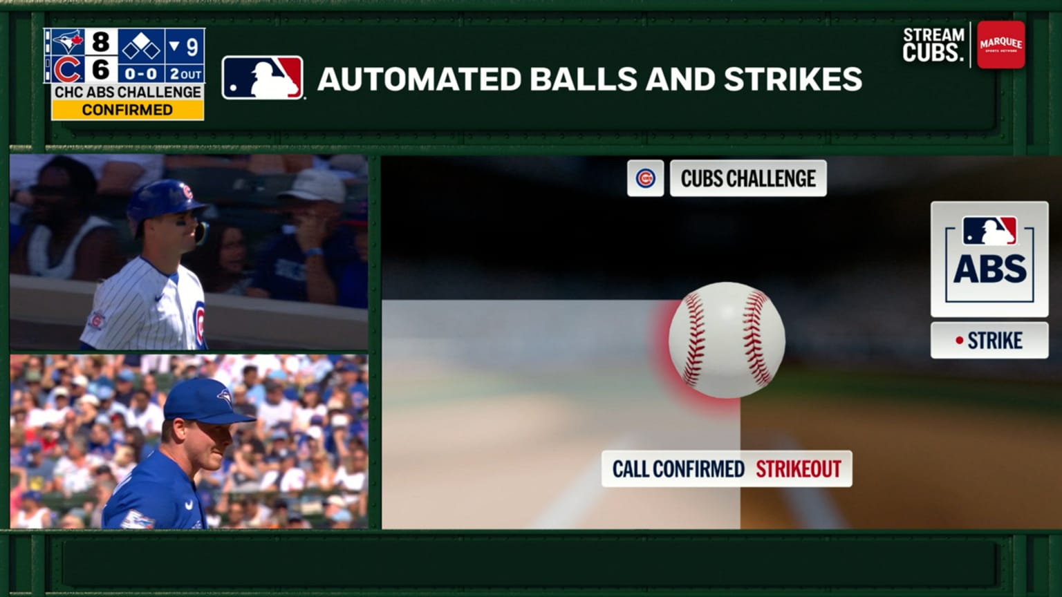 Strike 3 confirmed following ABS challenge | 06/20/2026 | MLB.com