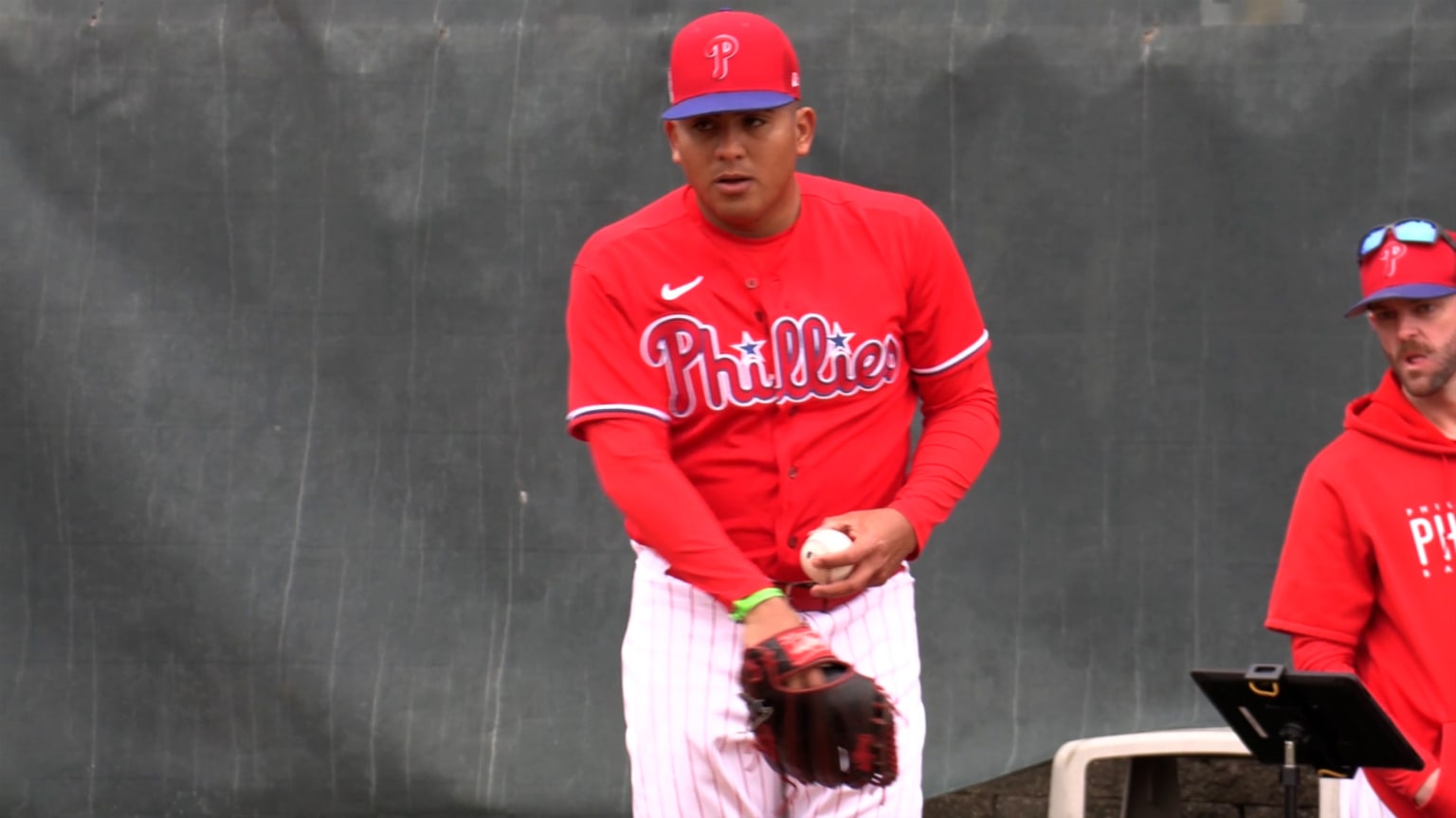 Ranger Suárez on his rehab bullpen session | 03/19/2023 | Philadelphia ...