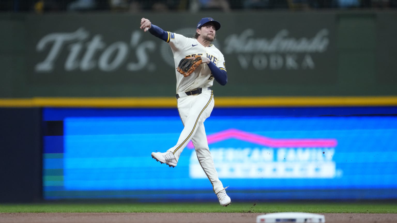 Brice Turang's terrific off-balance throw | 10/11/2026 | Tampa Bay Rays