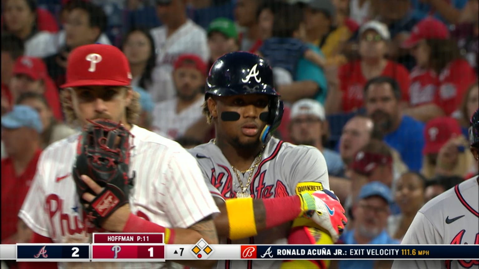 Ronald Acuña Jr.'s RBI single 06/20/2023