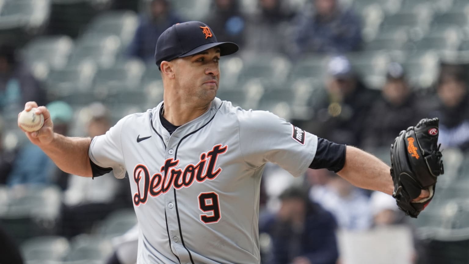 Jack Flaherty fans seven over six in Tigers debut