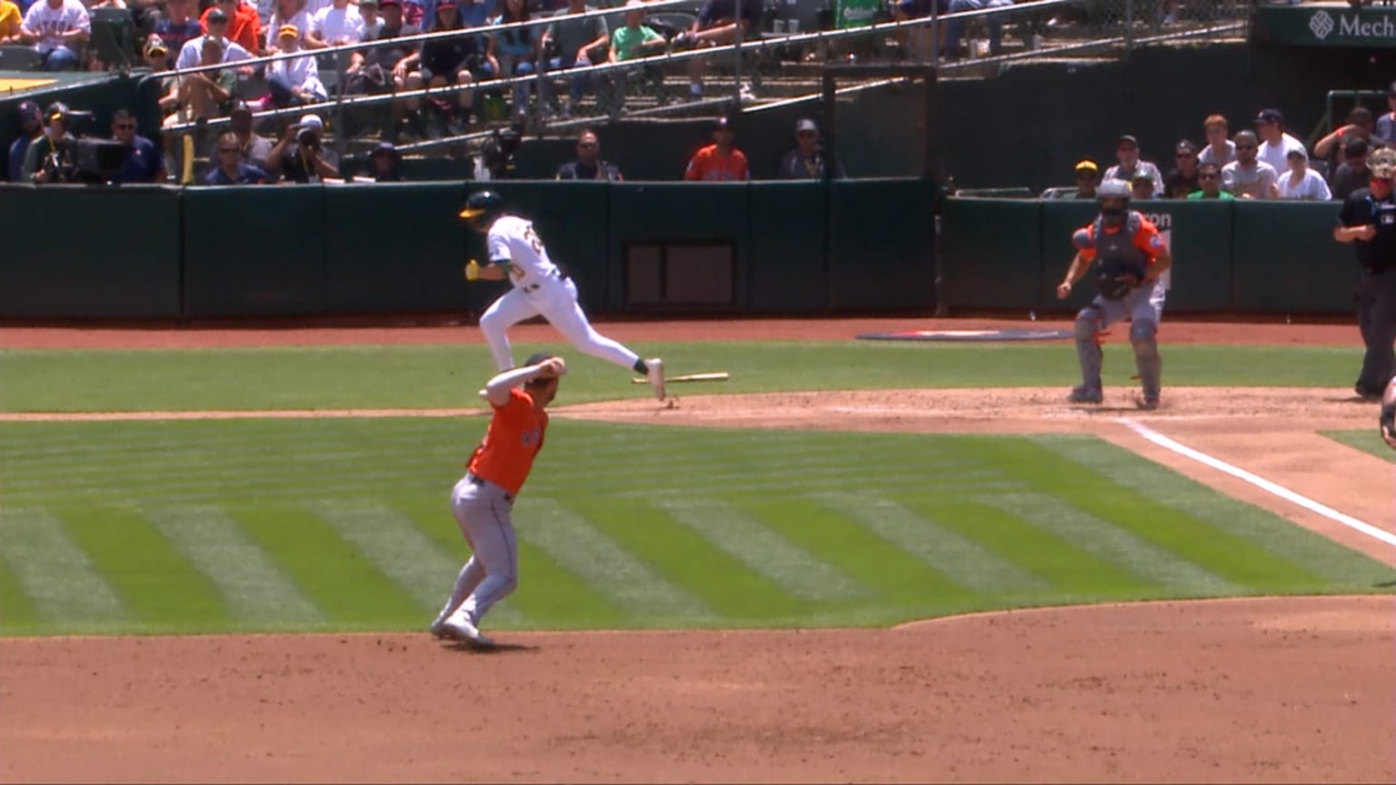 Astros turn two with bases loaded 07/23/2023 Houston Astros