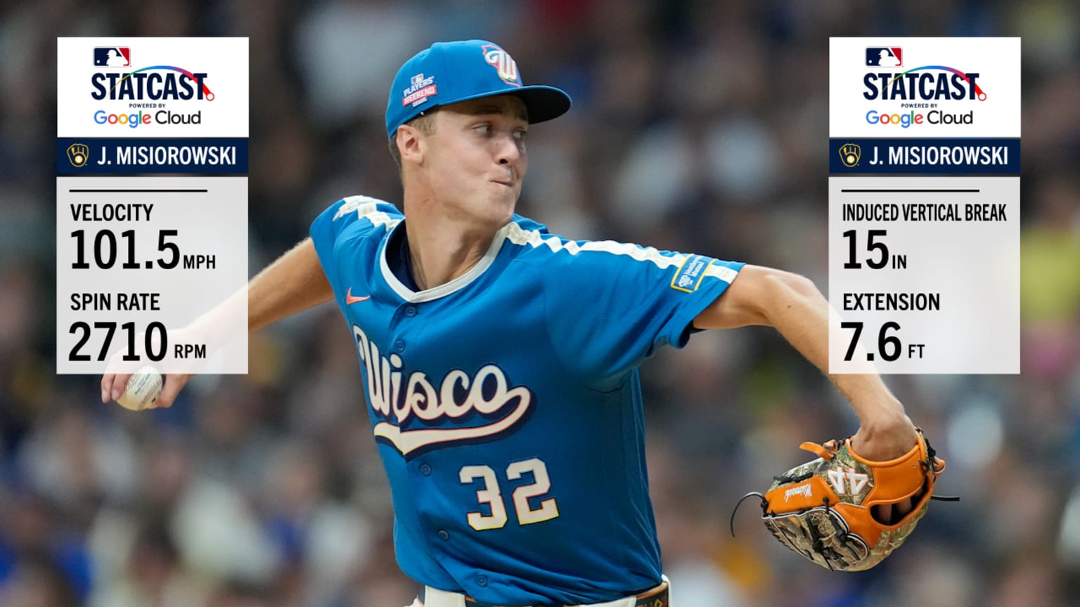 Jacob Misiorowski tosses 100+ mph four-seam fastballs | 08/21/2026