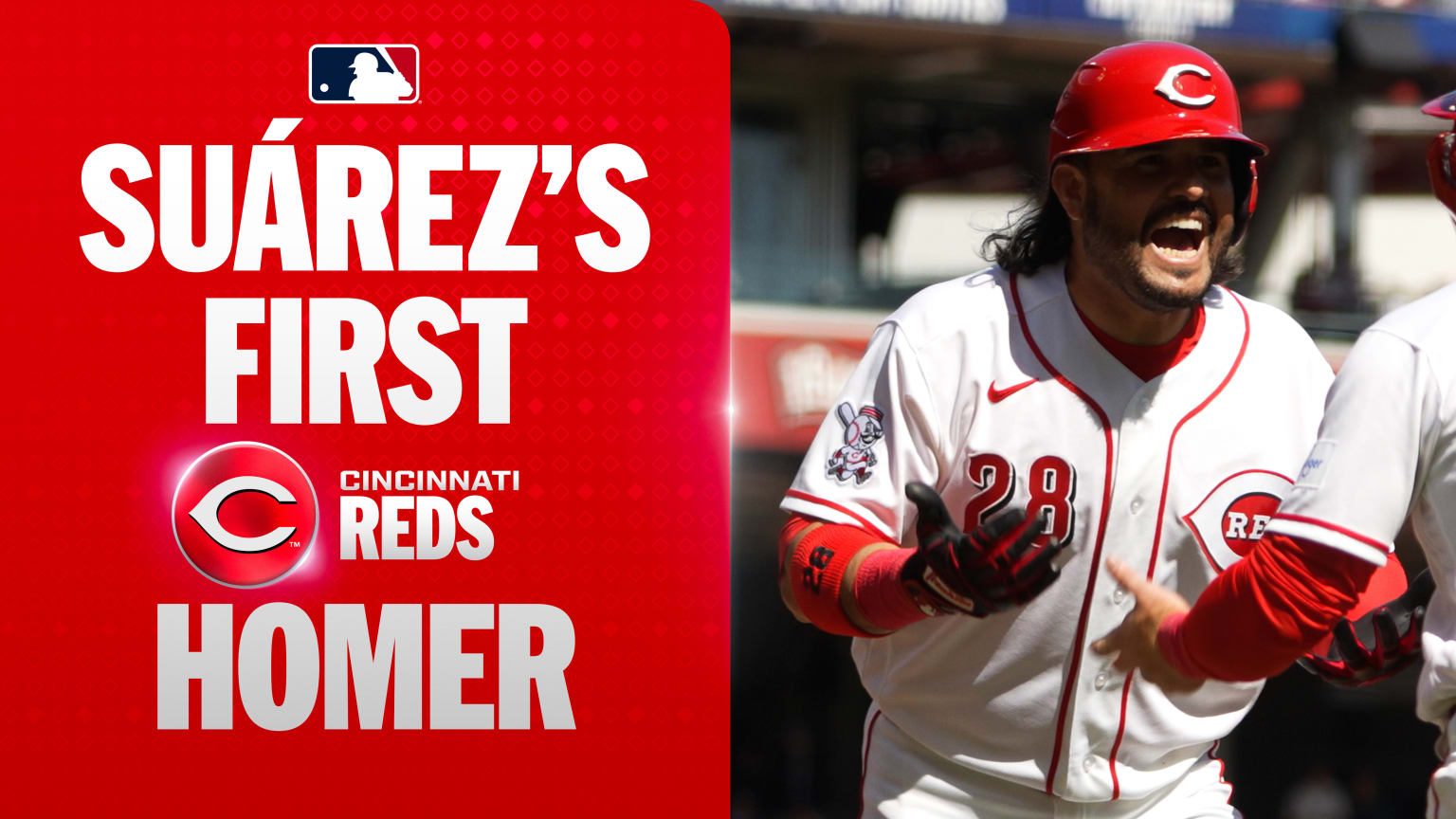 Eugenio Suárez's first home run of the season | 03/29/2026 | Cincinnati ...