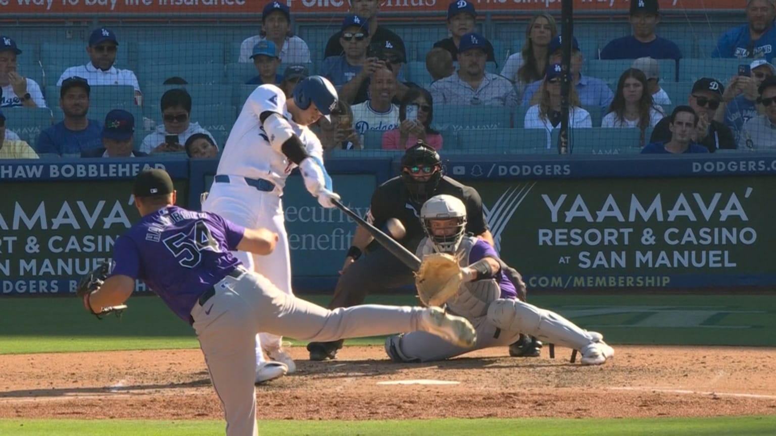Data Viz: Shohei Ohtani's game-tying solo home run | 09/22/2024 | Los ...