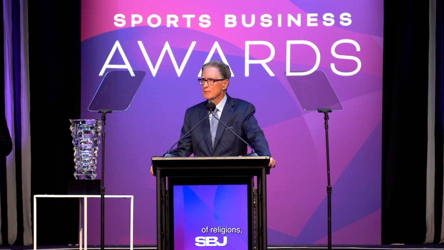 John Henry Receives Lifetime Achievement Award for Enduring Impact on Sports Business