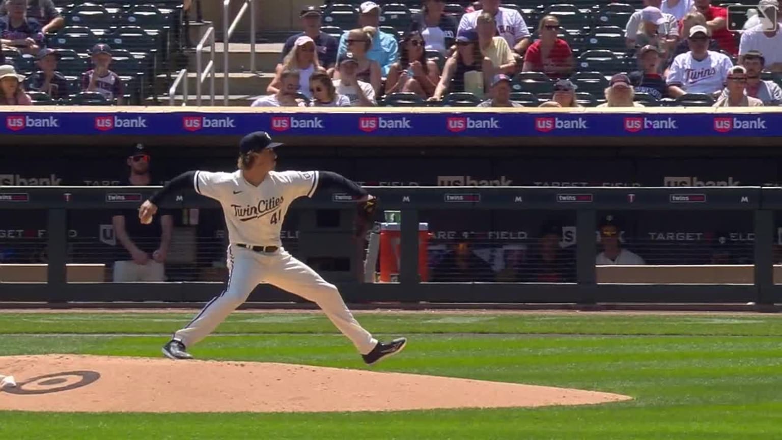 Joe Ryan's 10 strikeouts 07/09/2023 Minnesota Twins