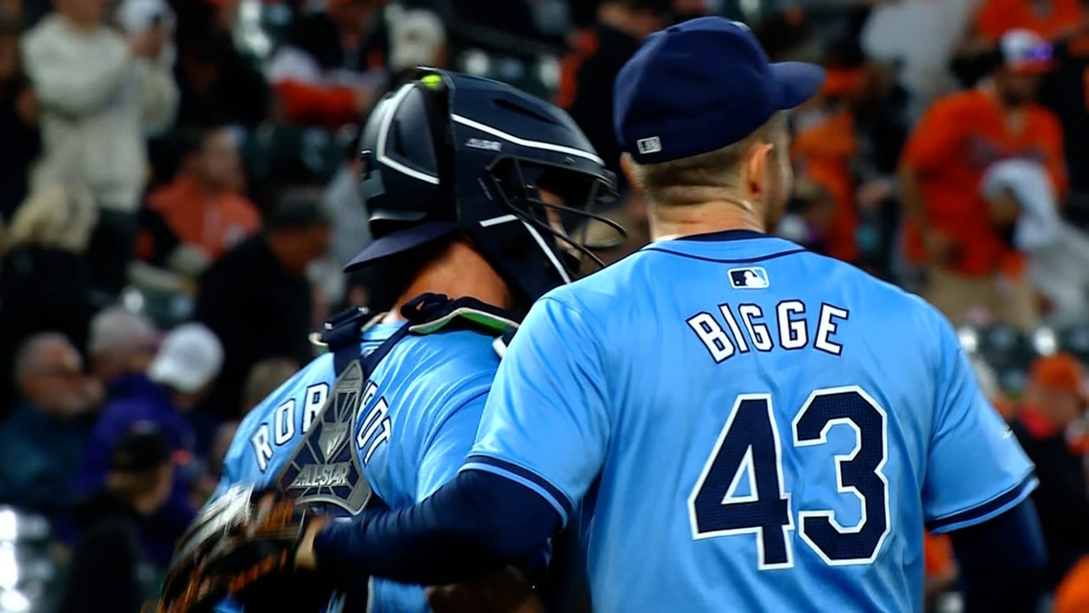Hunter Bigge secures the Rays' 7-1 win | 09/07/2024 | Tampa Bay Rays