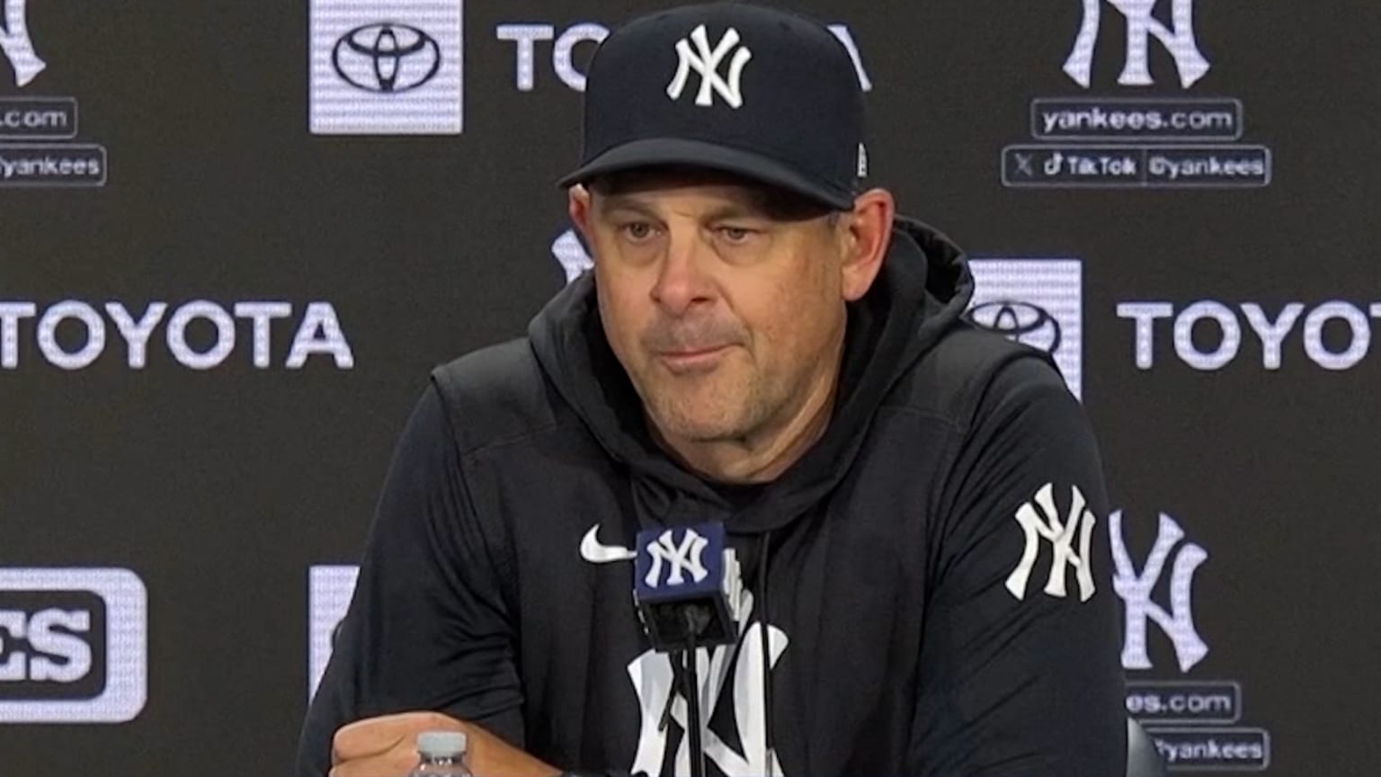 Aaron Boone habla de la derrota por 4-3 | 02/04/2025 | Lasmayores.com