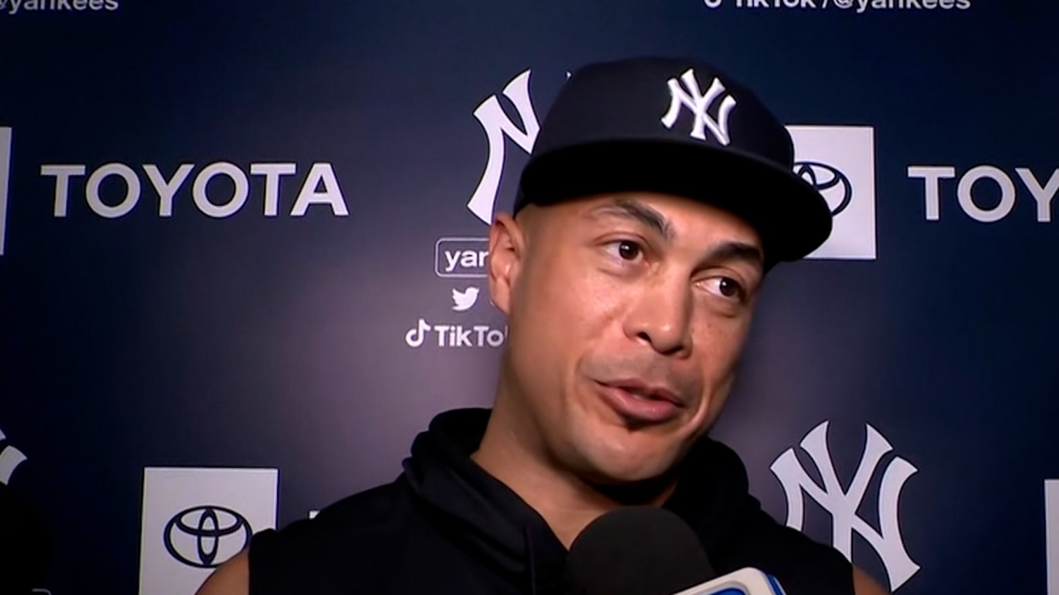 Giancarlo Stanton discusses his 400th career home run | 09/05/2023 ...