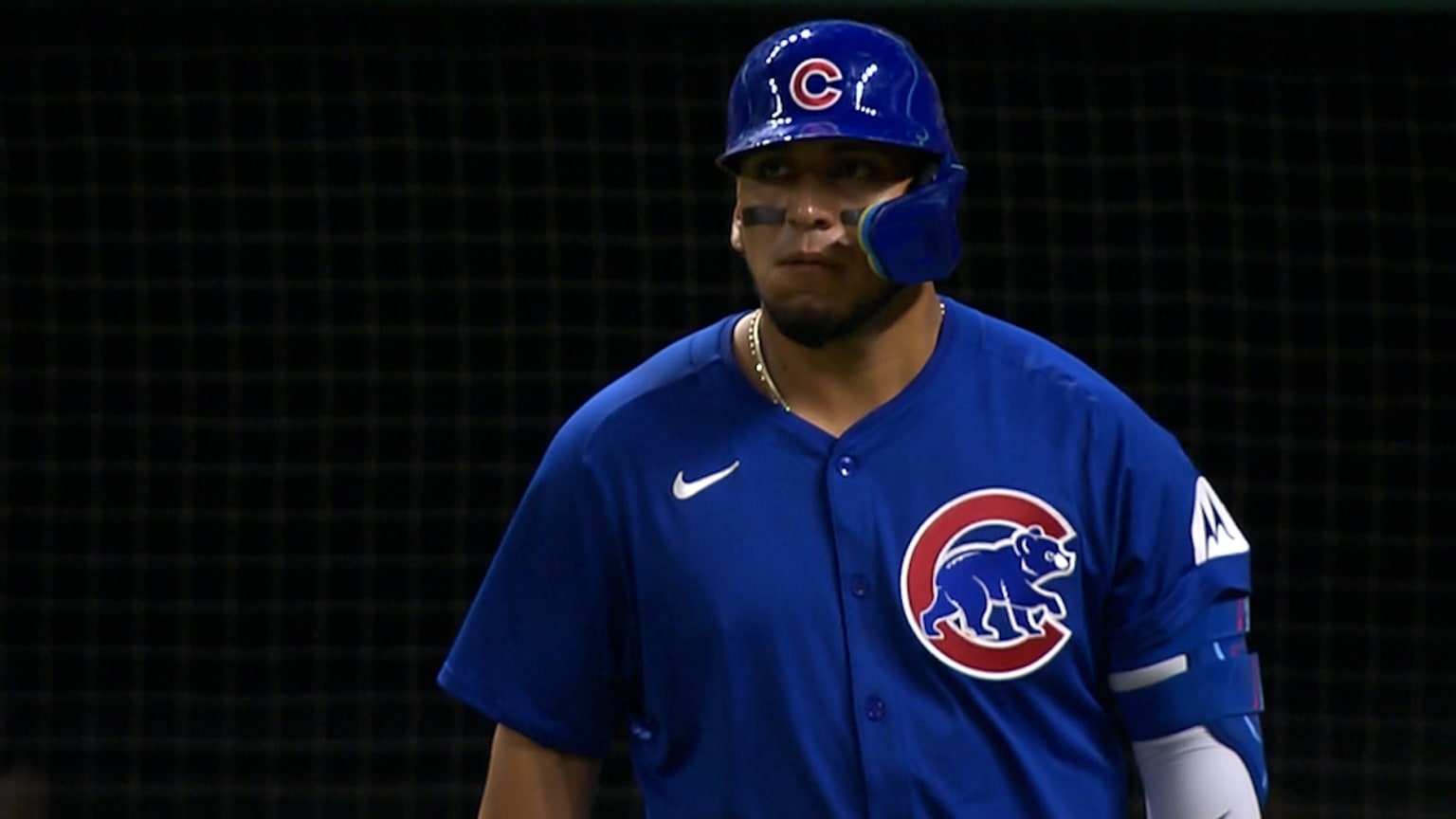 Isaac Paredes hits foul ball after review 08/14/2024 Chicago Cubs