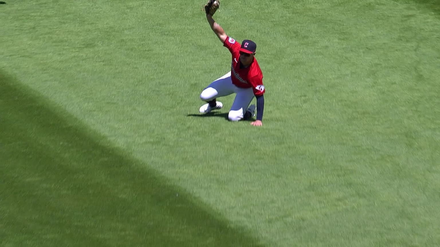 Will Brennan's sliding catch | 04/13/2024 | Cleveland Guardians