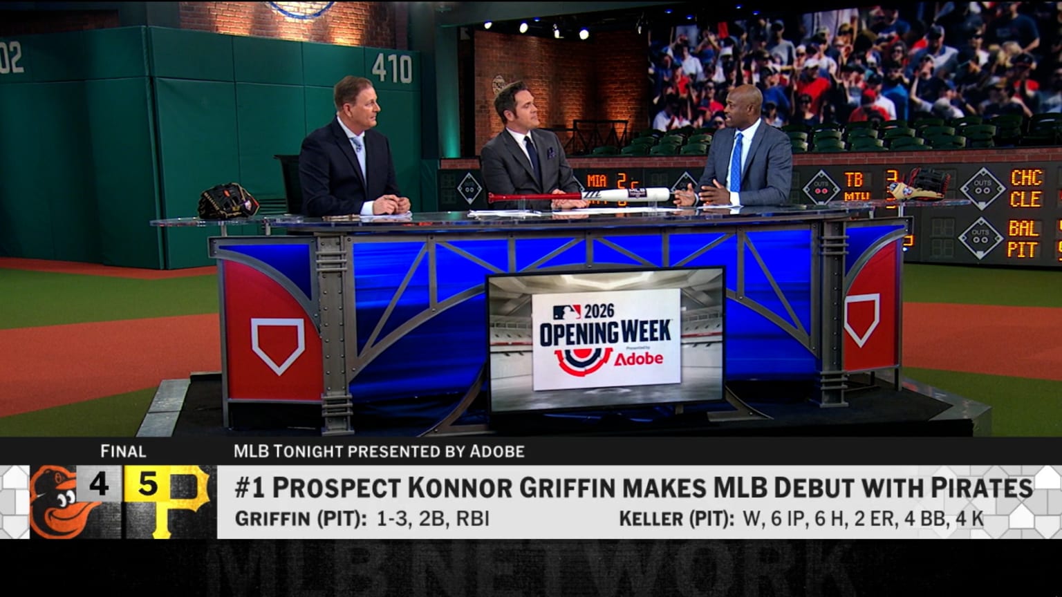 Breaking down Konnor Griffin's impact in MLB debut | 04/03/2026 | MLB.com