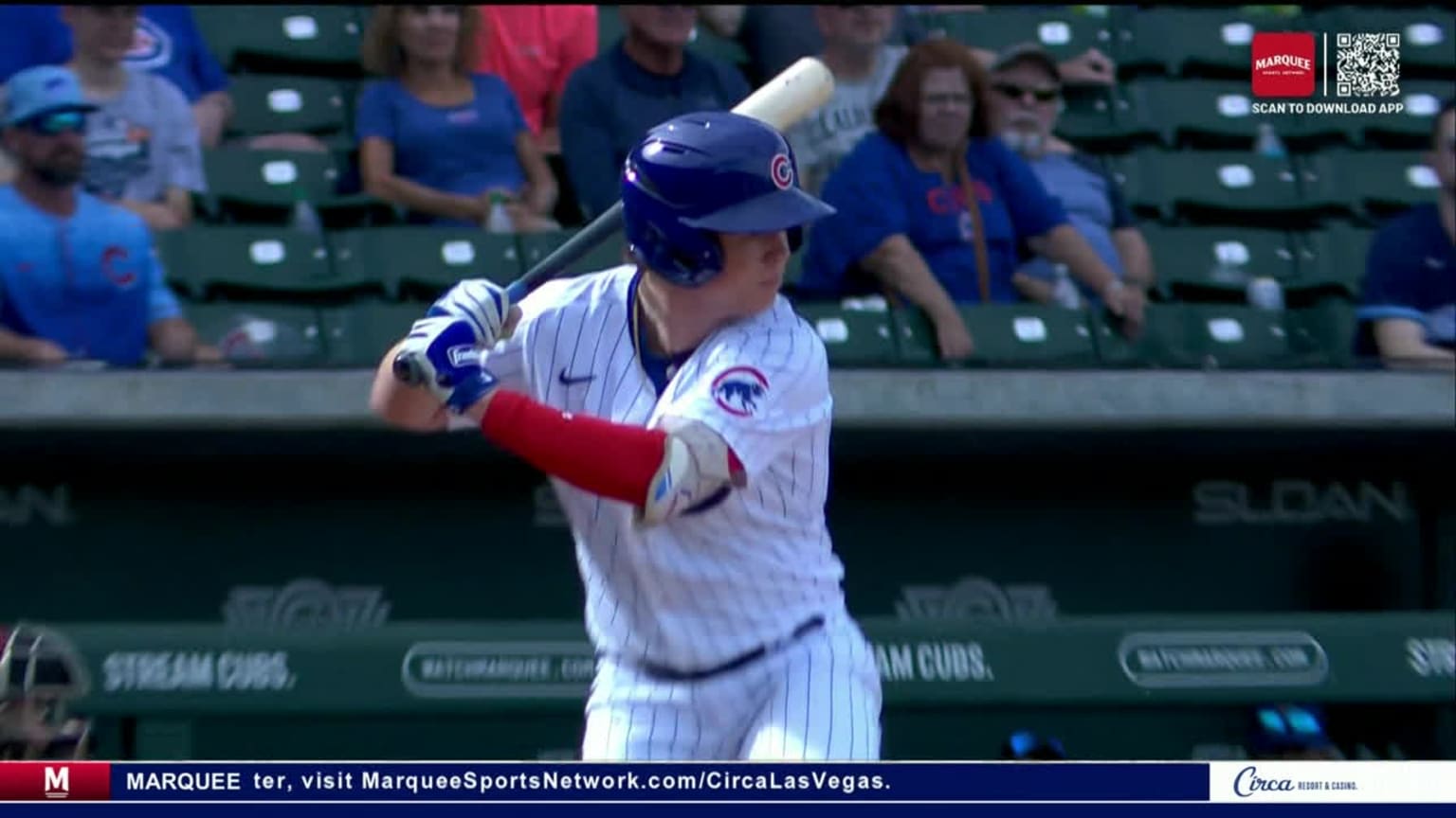 Cubs No. 9 prospect James Triantos drives in two 02/27/2024 Chicago