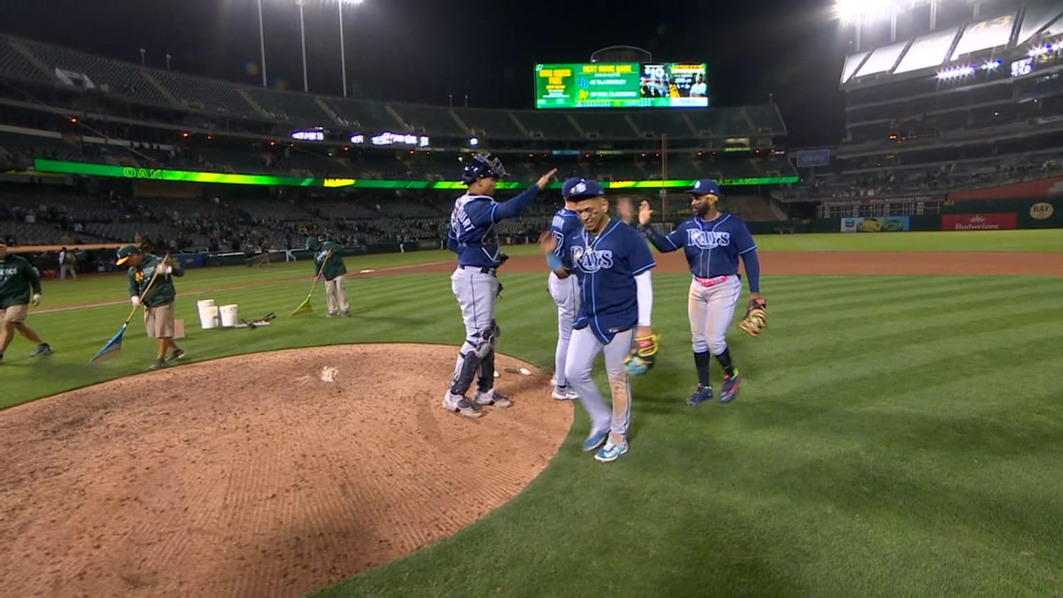 Rays complete their 6-3 win over the Athletics | 06/14/2023 | Tampa Bay ...