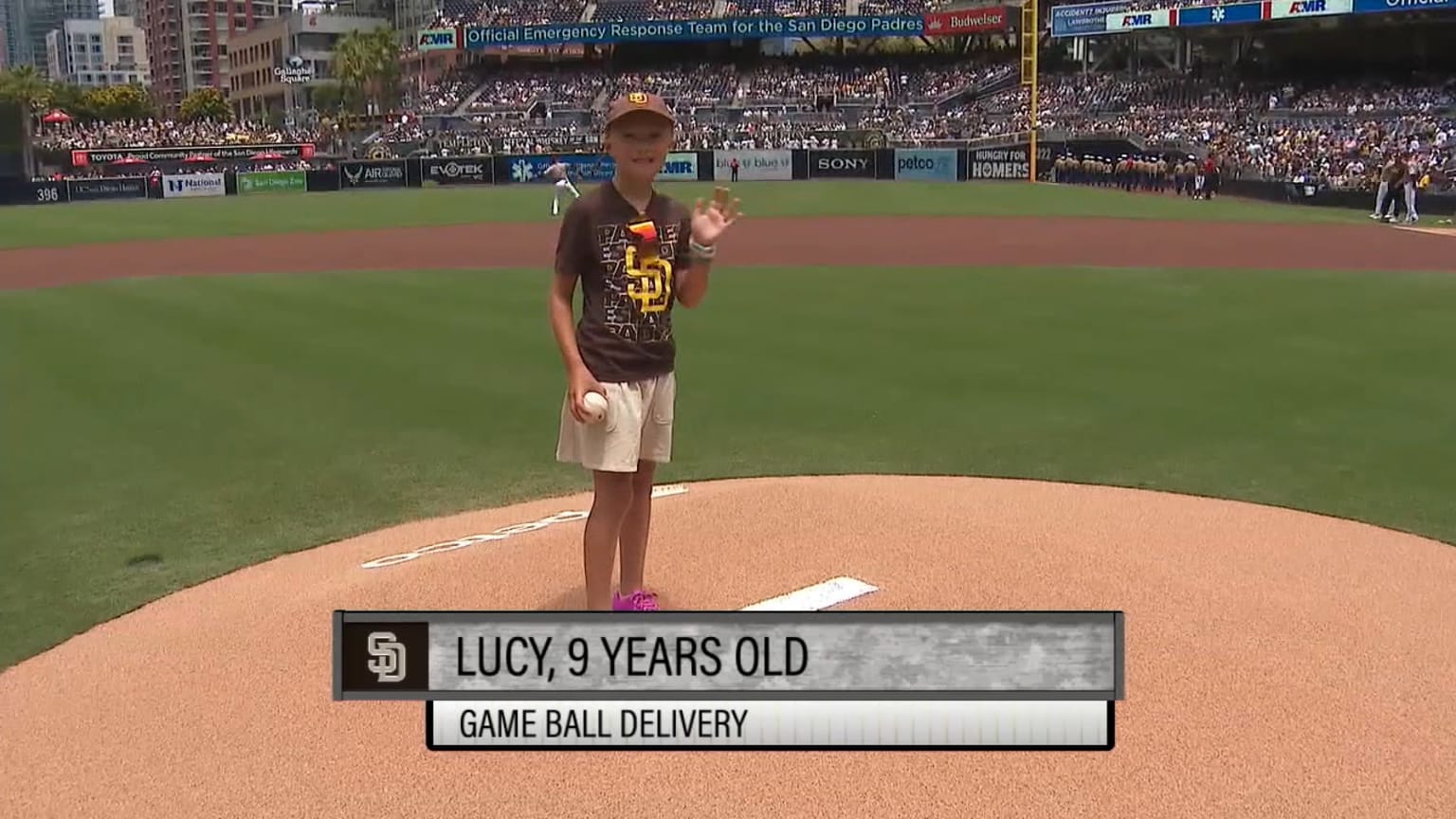 7/30/23 Game Ball Delivery 08/07/2023 San Diego Padres