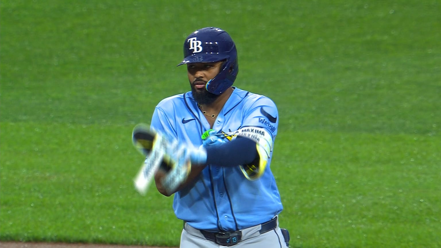 Junior Caminero's RBI double | 04/18/2026 | Tampa Bay Rays