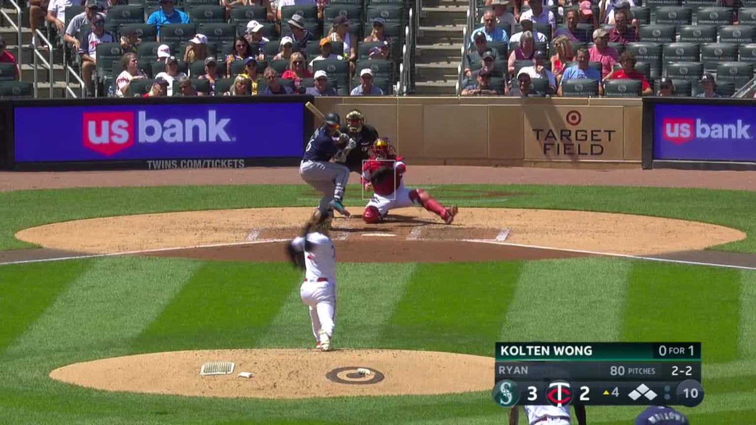 Kolten Wong's RBI single 07/26/2023 Seattle Mariners