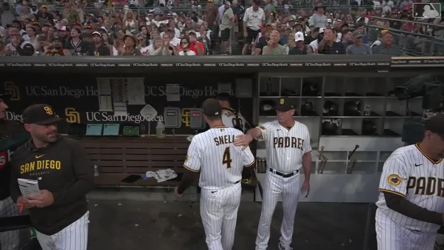 Blake Snell strikes out five across 6 innings 08/16/2023 San Diego Padres