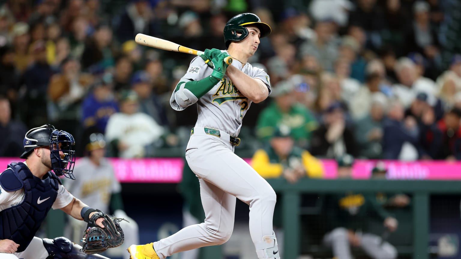 Tyler Soderstrom's RBI double | 04/21/2026 | Athletics