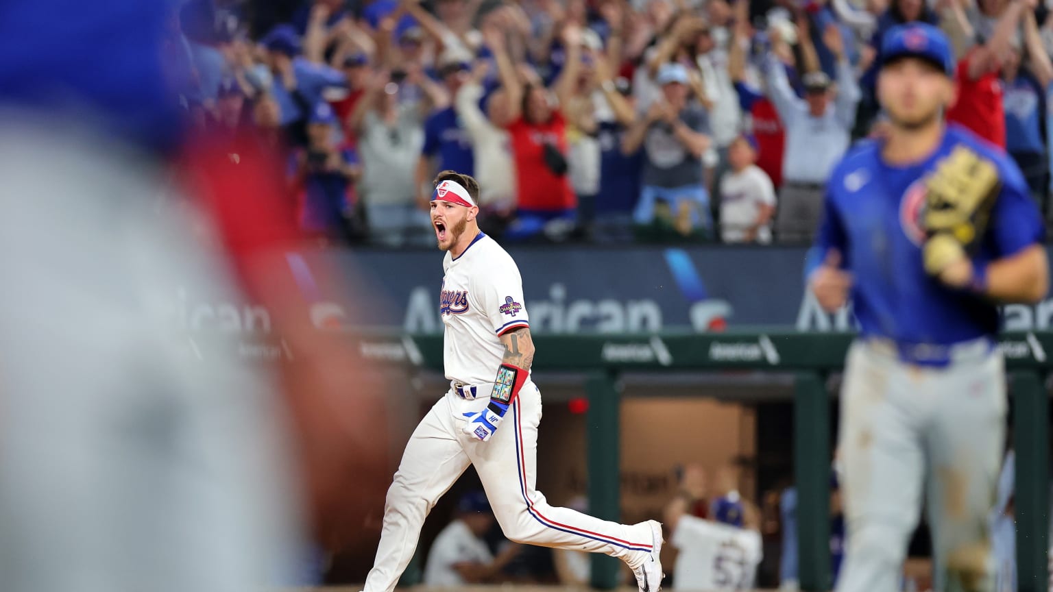 Jonah Heim hits a walk-off single in the 10th | 03/28/2024 | Texas Rangers
