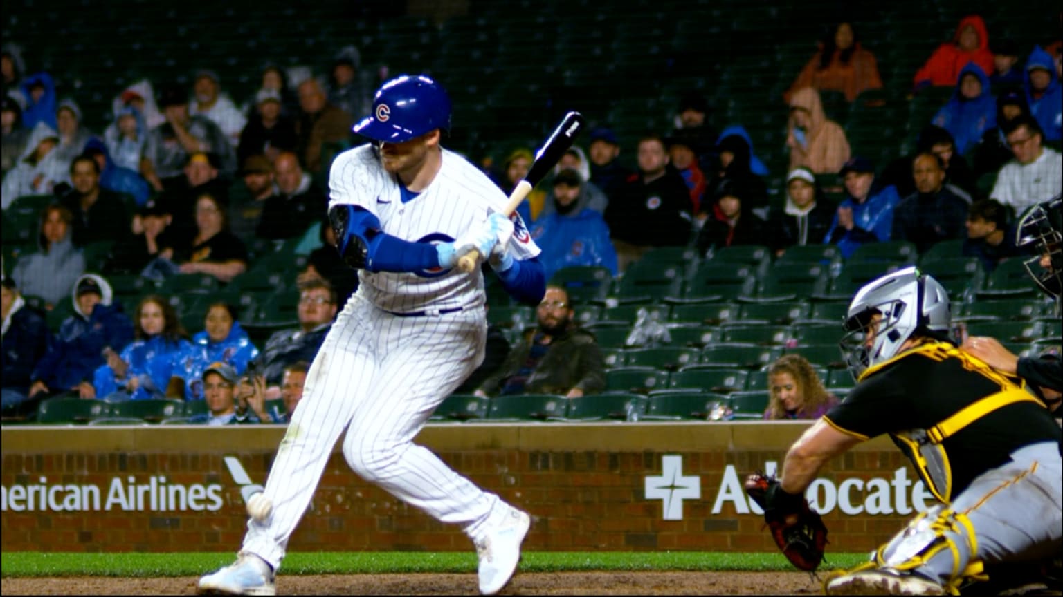 Ian Happ is hit by a pitch to bring in a run | 06/13/2023 | Chicago Cubs