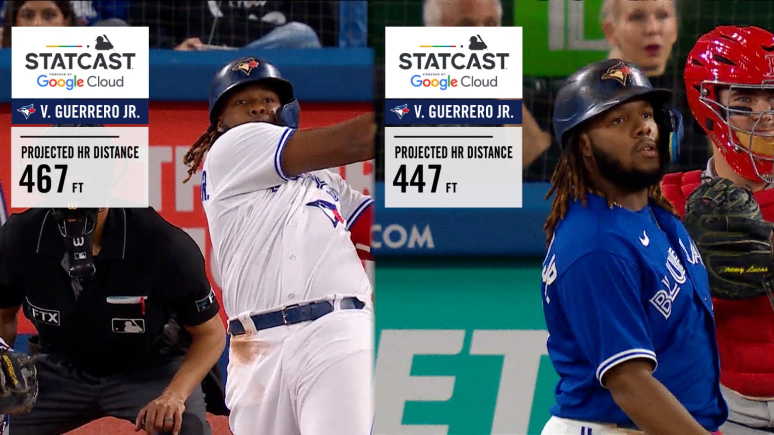 Blue Jays' longest homers of 2022 11/20/2022 Toronto Blue Jays