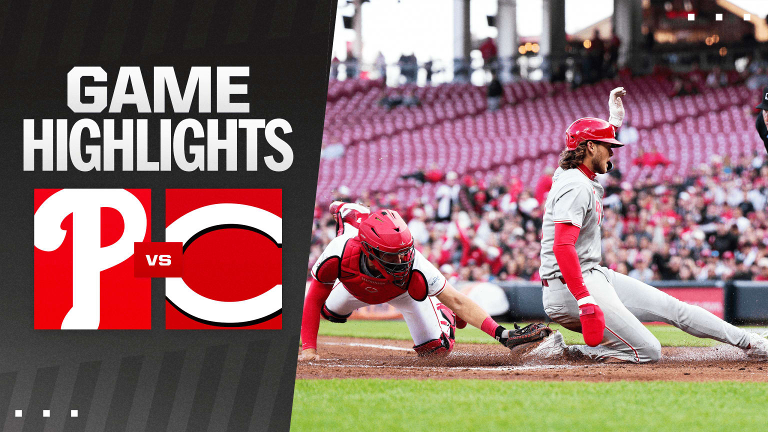 Phillies vs. Reds Highlights | 04/22/2024 | Cincinnati Reds