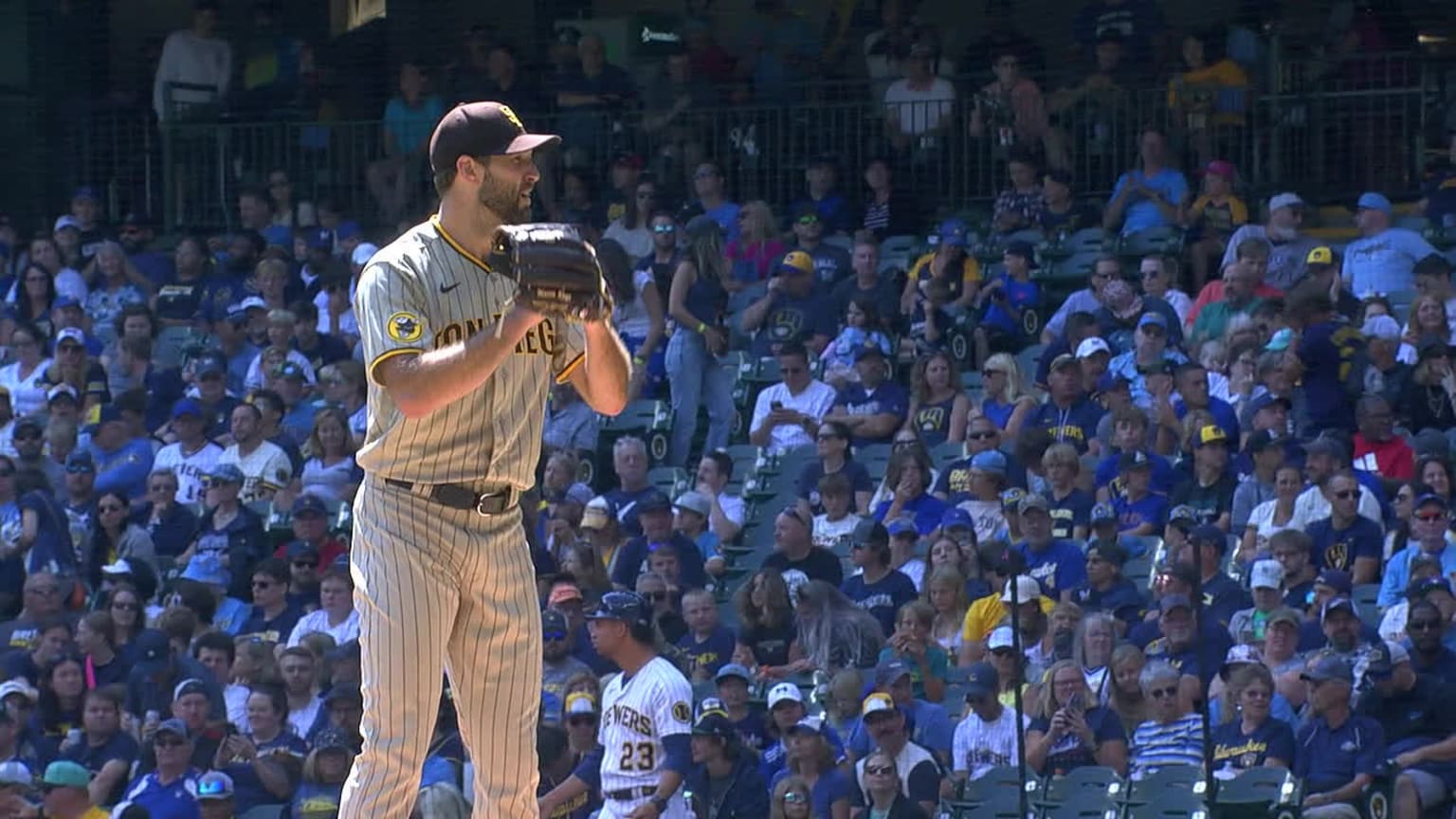 Michael Wacha's first Padres K, 04/01/2023