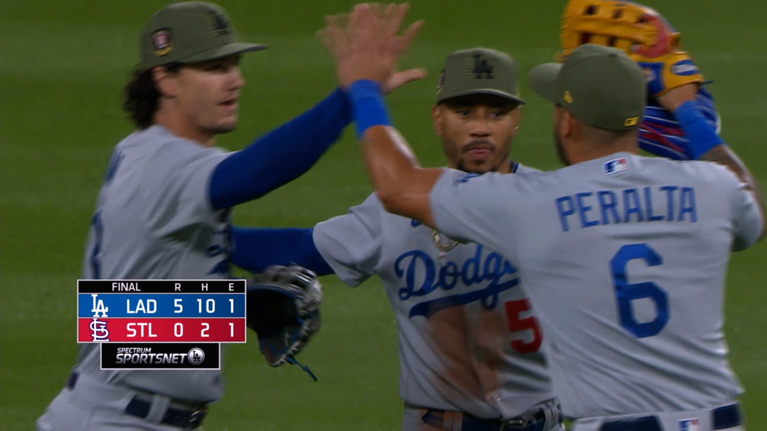 Tyler Cyr gets the final out 05/19/2023 Los Angeles Dodgers