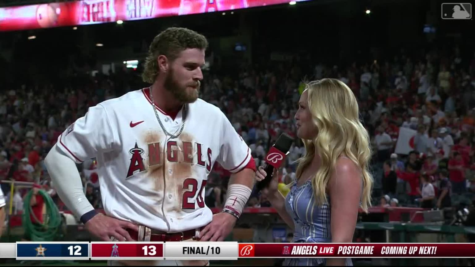 Trey Cabbage talks about scoring the gamewinning run 07/15/2023