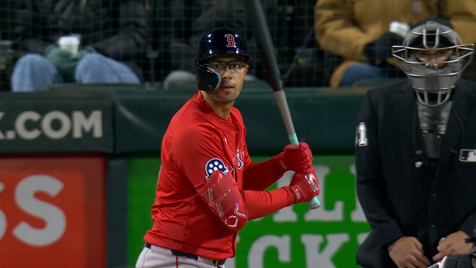 Blake Sabol eleva un sacrificio | 04/11/2025 | Boston Red Sox